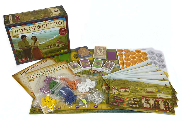 Настольная игра Виноделие (Viticulture), бренду Kilogames, для 1-6 гравців, час гри < 60мин. - 3 - KUBIX