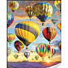 Алмазная мозаика На воздушных шарах (30х40 см)