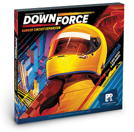 Настольная игра Формула Скорости: Опасные трассы (Downforce Danger Circuit Expansion) (EN)