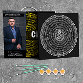 Миниатюра товара Картина "Семья" суггестивная мандала (Karpachoff) (40х40 см) - 2