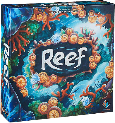 Настольная игра Риф 2.0 (Reef 2.0) (EN), бренду Next Move Games, для 2-4 гравців, час гри < 30мин. - KUBIX