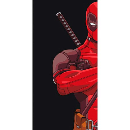 Картина по номерам Deadpool (40х80 см), бренду Art Craft - KUBIX