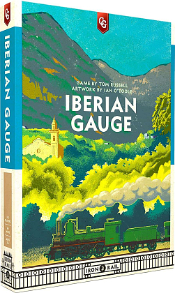 Настільна гра Iberian Gauge (Іберійська колія) (EN), бренду Capstone Games, для 3-5 гравців, час гри < 60хв. - KUBIX