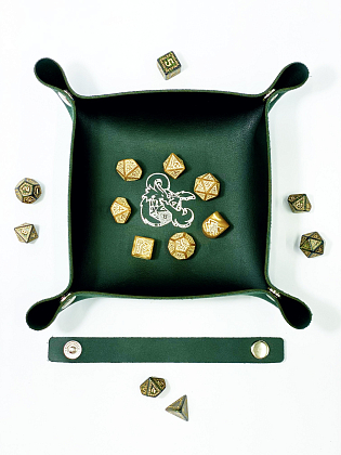 Лоток для кубиків Дракон зелений Dice Tray, бренду Планета Ігор - 6 - KUBIX