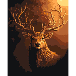 Картина за номерами Сохатий (40x50 см)