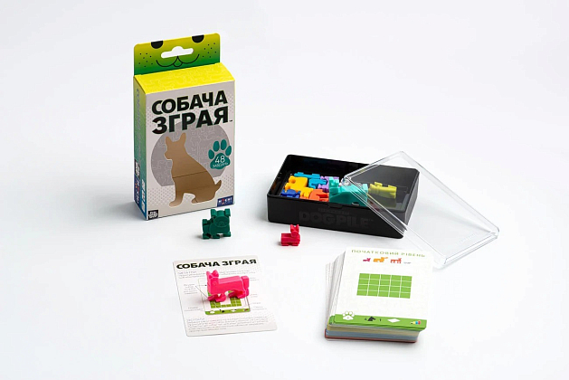 Настольная игра Собачья стая. Игра – головоломка, бренду Fun Games Shop, для 1-4 гравців, час гри < 30мин. - 3 - KUBIX