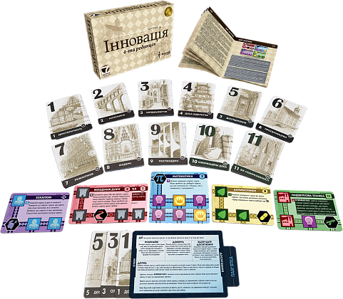 Настольная игра Инновация (Innovation), бренду Games 7Days, для 2-5 гравців, час гри < 30мин. - 3 - KUBIX