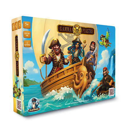 Настольная игра Gamma Piastre, бренду Playdoca, для 2-2 гравців, час гри < 30мин. - KUBIX