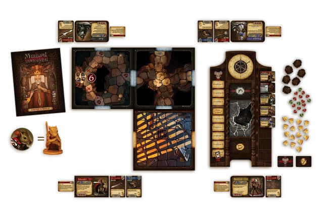 Настольная игра Мышиные повествования (Mice and Mystics), бренду Lord of Boards, для 1-4 гравців, час гри < 60мин. - 4 - KUBIX