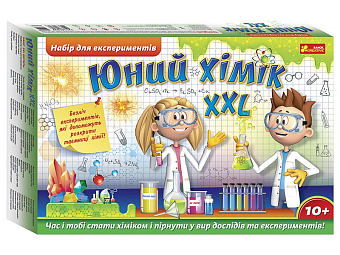 Набор для экспериментов Юный химик ХХL - KUBIX Набор для экспериментов Юный химик ХХL