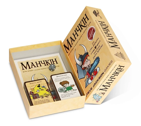 Настольная игра Манчкин (Munchkin), бренду Третья Планета, для 3-6 гравців, час гри < 60мин. - 2 - KUBIX