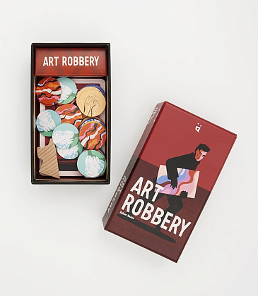 Настільна гра Вкрадене мистецтво (Art Robbery), бренду Pakufuda, для 2-5 гравців, час гри < 30хв. - 2 - KUBIX