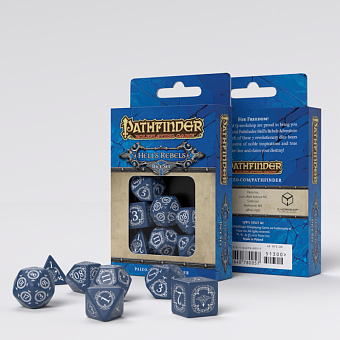 Набор кубиков Pathfinder Hell's Rebels Dice Set (7 шт.) - KUBIX Набор кубиков Pathfinder Hell's Rebels Dice Set (7 шт.)