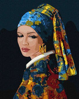 Картина по номерам Незалежна (40х50 см)