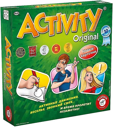 Настільна гра Актівіті: Original (Activity Original) (RU), бренду Piatnik, для 4-12 гравців, час гри < 60хв. - KUBIX