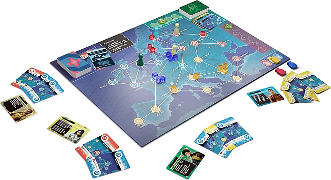 Настільна гра Pandemic: Hot Zone. Europe (Пандемія: Гаряча Зона. Європа) (EN), для 2-4 гравців, час гри < 30хв. - 3 - KUBIX