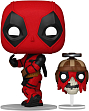 Мініатюра товару Ігрова фігурка FUNKO POP! Дедпул з Хедпулом Deadpool & Wolverine(Deadpool & Wolverine) Marvel #1400 - 1