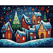 Мініатюра товару Картина за номерами Казкові будиночки (40х50 см) - 1
