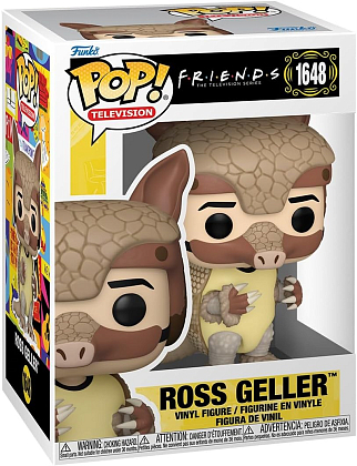 Игровая фигурка FUNKO POP! Росс Геллер в костюме броненосца (Ross Geller (Armadillo Costume))TV: Friends #1650, бренду Funko - KUBIX