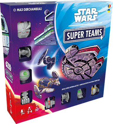 Настольная игра Звездные войны. Суперкоманды (Star Wars Super Teams), бренду Geekach Games, для 2-4 гравців, час гри < 30мин. - 2 - KUBIX