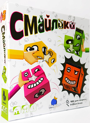Настольная игра Смайлики (Cubeez), бренду Lelekan, для 2-4 гравців, час гри < 30мин. - KUBIX