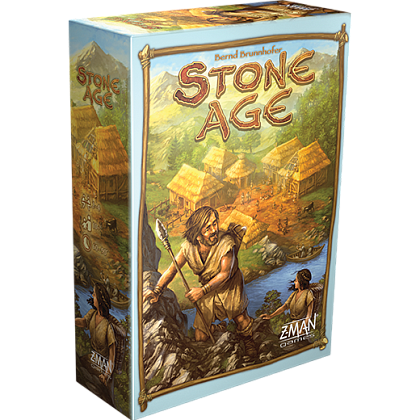 Настільна гра Stone Age (Кам'яний вік) (EN), для 2-4 гравців, час гри < 60хв. - KUBIX