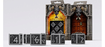 Набор кубиков Metal Dwarven Dice Set - KUBIX Набор кубиков Metal Dwarven Dice Set