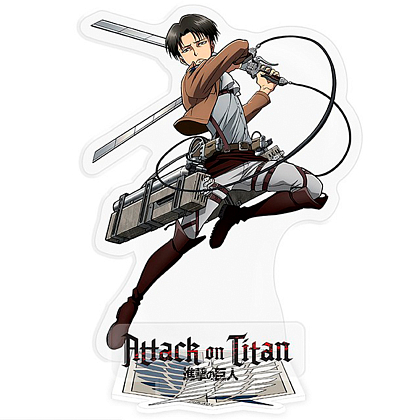 Акрилова фігурка Капітан Леві. Атака титанів (ATTACK ON TITAN Levi S3) - KUBIX