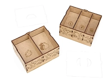 Миниатюра товара Органайзер для настольной игры Стамбул Big Box (Organizer for boardgame Istanbul Big Box) - 6