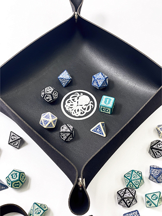 Лоток для кубиків Ктулху чорний Dice Tray, бренду Планета Ігор - KUBIX