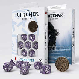 Набор кубиков The Witcher Dice Set. Yennefer