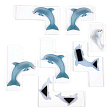 Мініатюра товару Настільна гра Дельфіни-акробати. Дорожня магнітна гра (Acrobatic dolphins. Road magnetic game) - 4