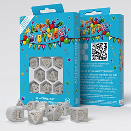 Набір кубиків 20 years: Happy Birthday Dice Set