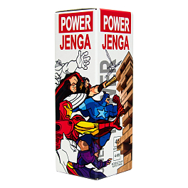 Настольная игра Power Jenga (Дженга мини) (45 брусков)