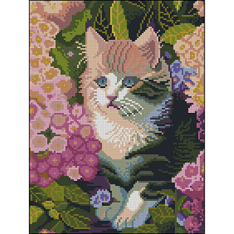 Алмазная мозаика Муркотик (30х40 см) - KUBIX Алмазная мозаика Муркотик (30х40 см)
