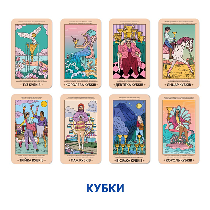 Карти Таро "НЕЗАЛЕЖНІ" (Tarot cards "INDEPENDENT"), бренду ORNER - 8 - KUBIX