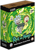 Мініатюра товару Фігурний деревʼяний пазл Rick & Morty Портал XL - 1