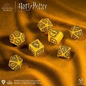 Мініатюра товару Набір кубиків Harry Potter. Hufflepuff Modern Dice Set - Yellow - 3