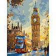 Миниатюра товара Картина по номерам Лондонский вечер (30х40 см) - 1