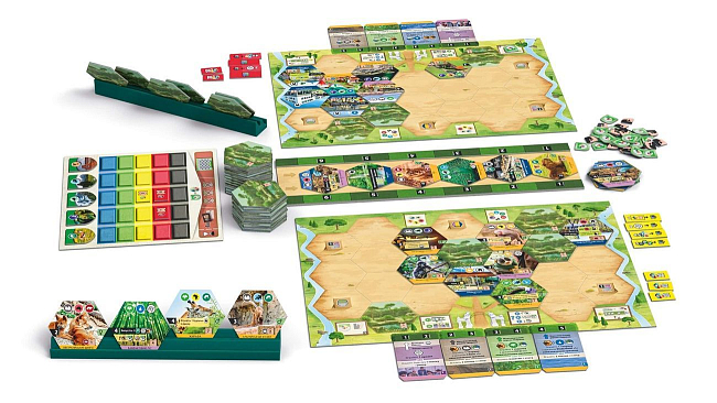 Настільна гра Заповідник (Sanctuary), бренду IGAMES, для 1-5 гравців, час гри < 30хв. - 3 - KUBIX