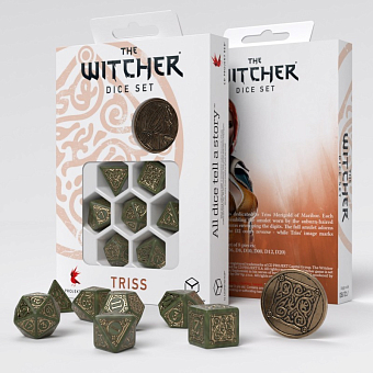 Набор кубиков The Witcher Dice Set. Трисс - Четырнадцатая с холма