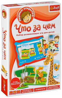 Настольная игра Первые открытия: Что за чем?