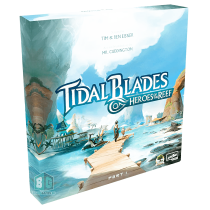 Настільна гра Tidal Blades Heroes of the Reef (Припливні леза Герої Рифа) (EN), для 1-4 гравців, час гри > 60хв. - KUBIX