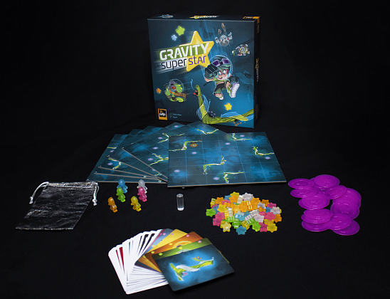 Настольная игра Гравитационная Суперзвезда (Gravity Superstar), бренду Sit Down!, для 2-6 гравців, час гри < 30мин. - 6 - KUBIX