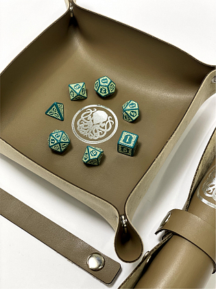 Лоток для кубиков Ктулху коричневый Dice Tray, бренду Планета Игр - 5 - KUBIX