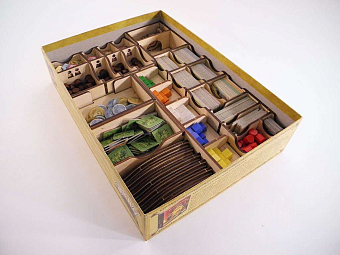 Органайзер для настольной игры Пуэрто-Рико (Organizer for boardgame Puerto Rico) - KUBIX Органайзер для настольной игры Пуэрто-Рико (Organizer for boardgame Puerto Rico)