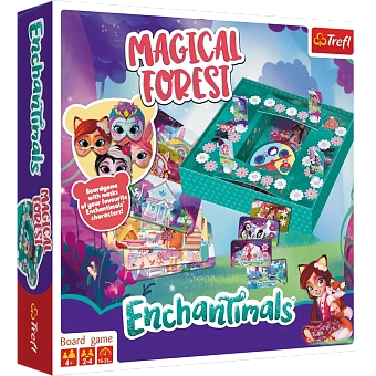 Настольная игра Энчантималс: Магический Лес (Enchantimals: Magical Forest) - KUBIX Настольная игра Энчантималс: Магический Лес (Enchantimals: Magical Forest)