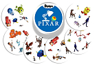 Мініатюра товару Настільна гра Доббл Піксар (Dobble Pixar) - 4