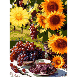 Картина за номерами Соняшникове літо (30х40 см)
