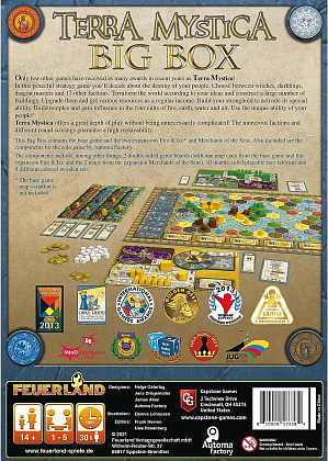 Настольная игра Terra Mystica: Big Box (Террамистика Большая коробка) (EN), для 1-5 гравців, час гри < 30мин. - 8 - KUBIX